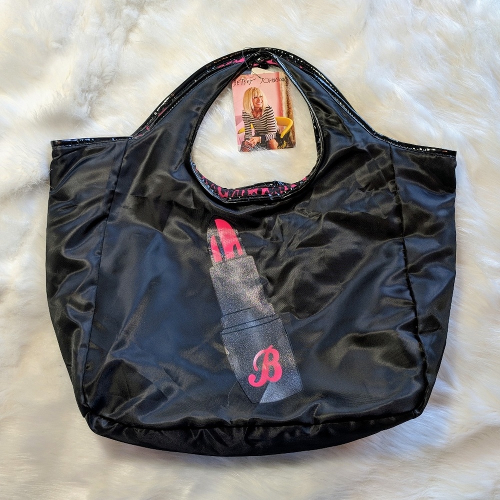 Reversible Betsy Johnson Tote